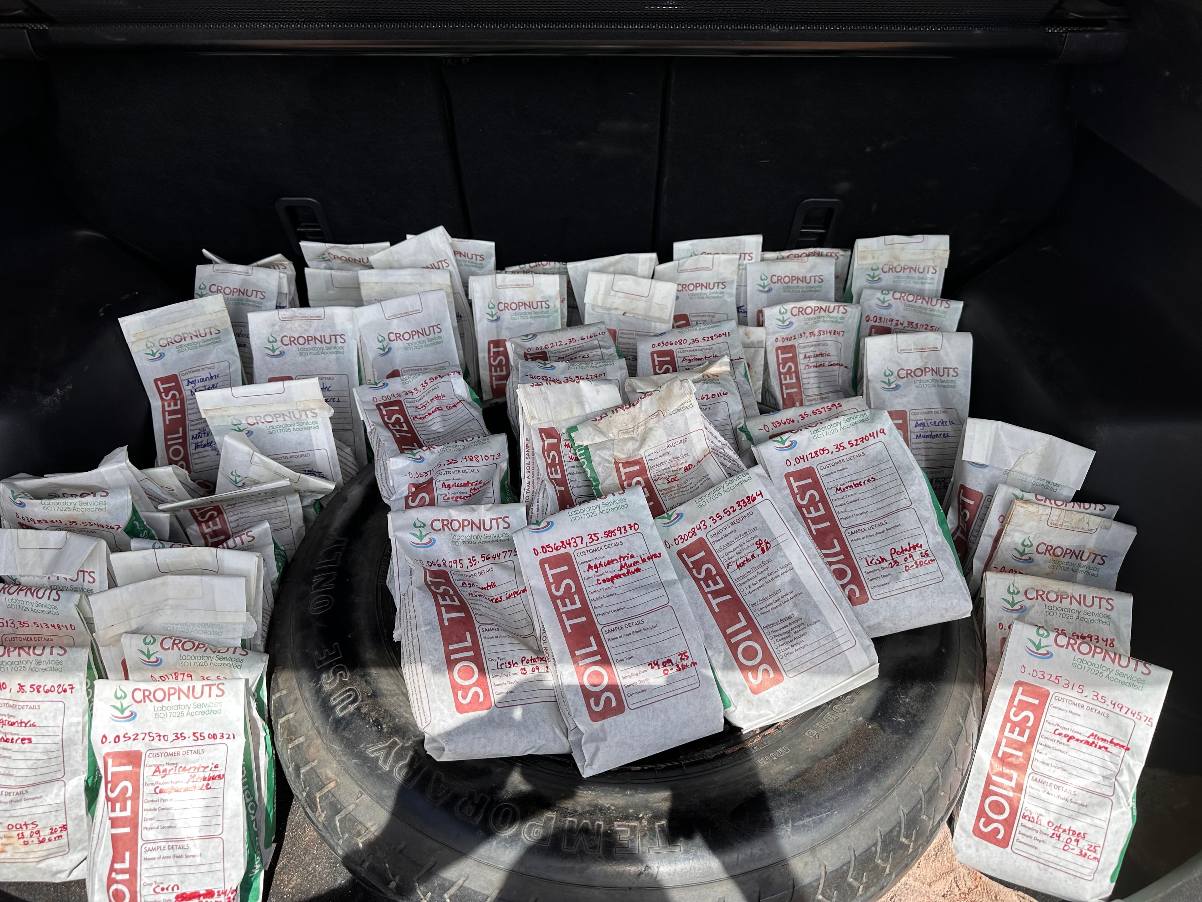 Soil testing equipment