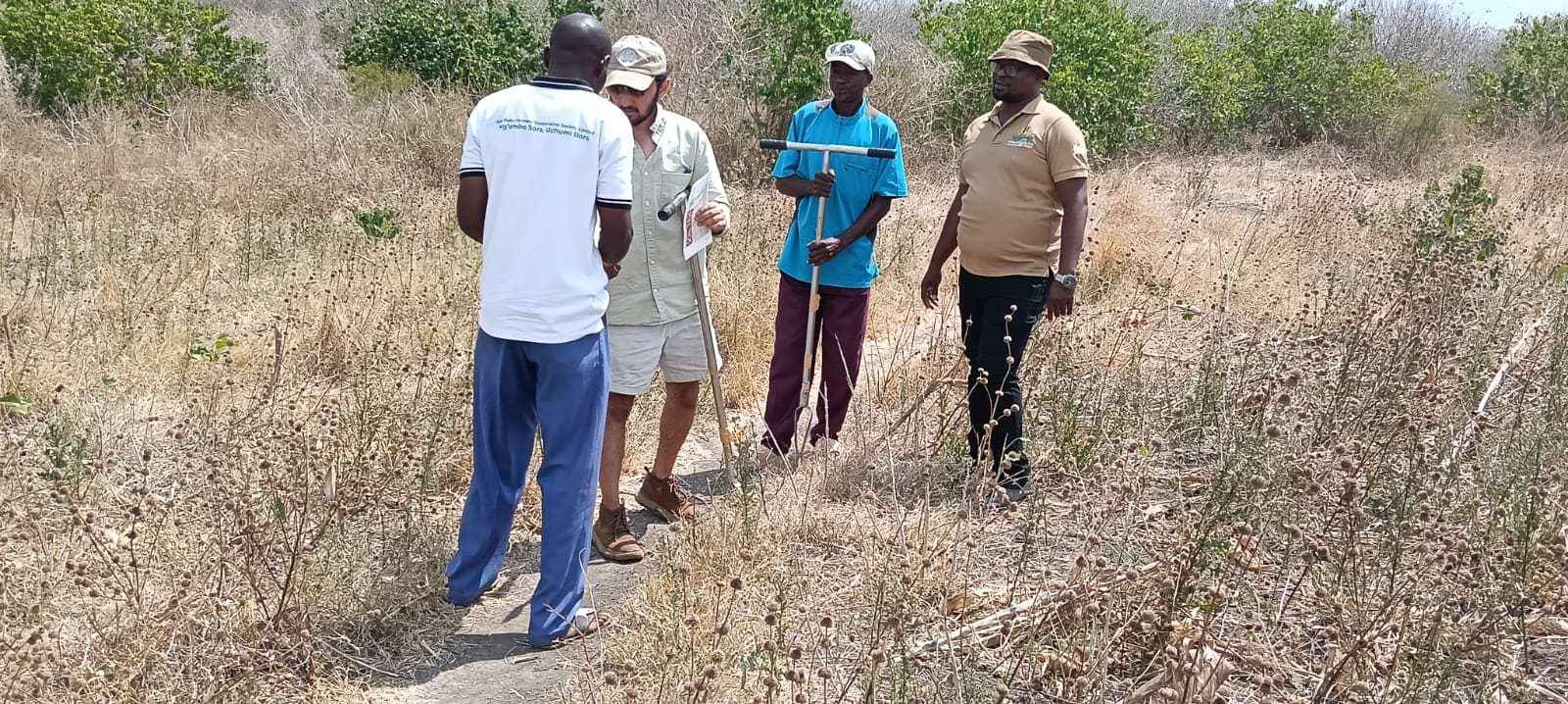 Soil testing in the field